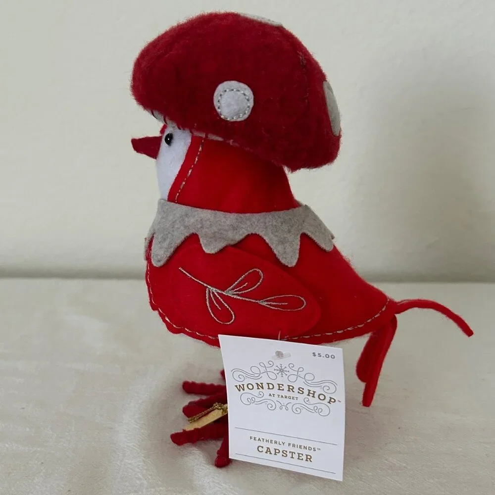 Target Bird Wondershop Featherly Friends Christmas Capster 2024 NWT